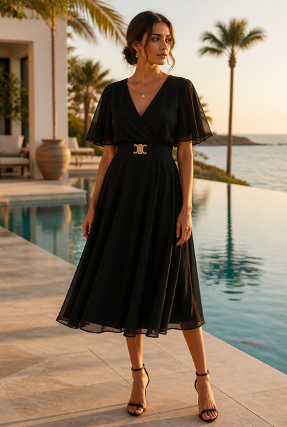 Robe Papillon — Élégance & Féminité