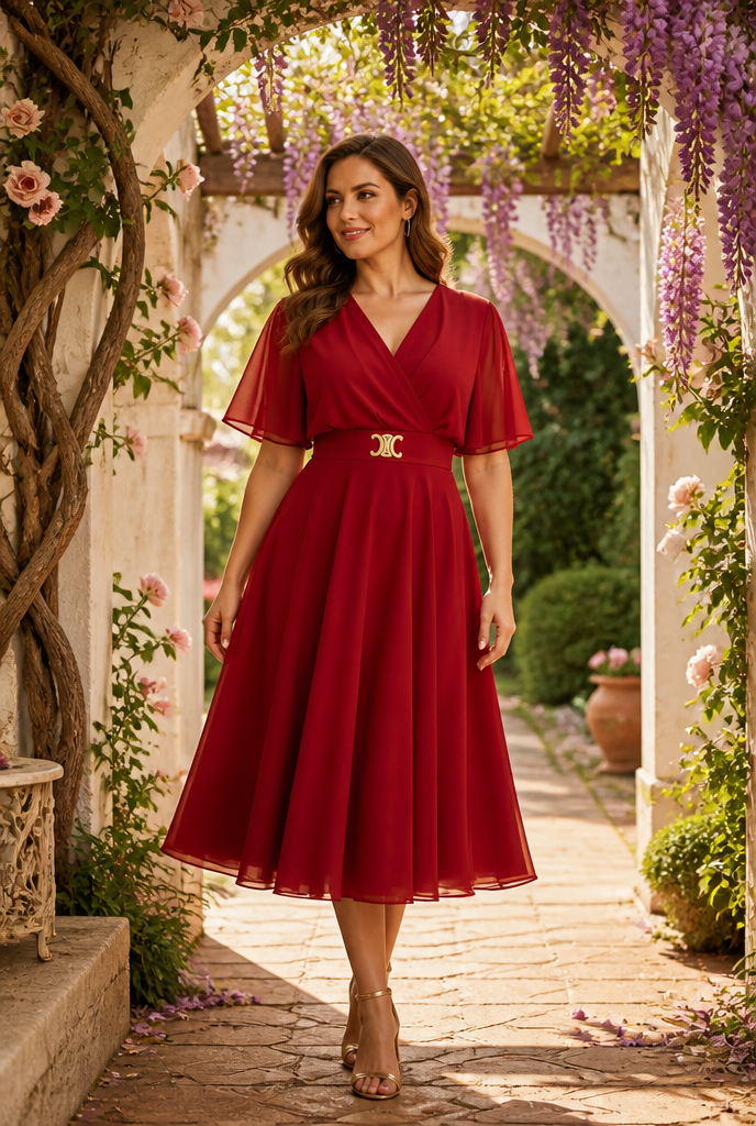 Robe Papillon — Élégance & Féminité